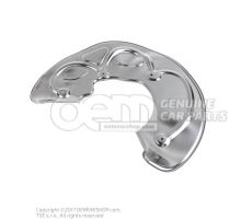 Cover plate for brake disc 8T0615311B