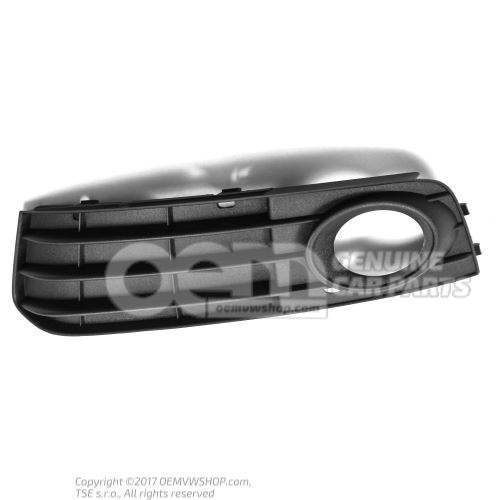 Rejilla ventilacion negro satinado Audi A4/S4/Avant/Quattro 8K 8K0807681A 01C