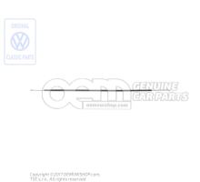 Tirant de valve de chauffage Volkswagen Polo Hatchback 86C 867819837A