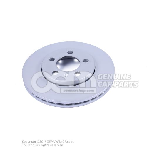 Brake disc (vented) size 256X22 6R0615301C