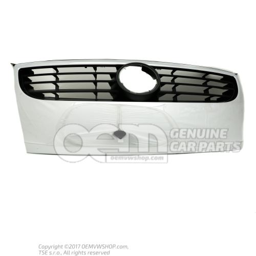 Radiator grille rallye black/high chrome 1Q0853641B YAG