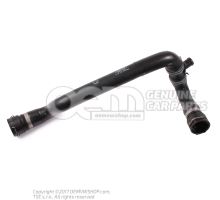 Coolant hose with quick release coupling 8K0122101G