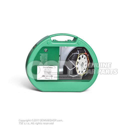 1 set of snow chains