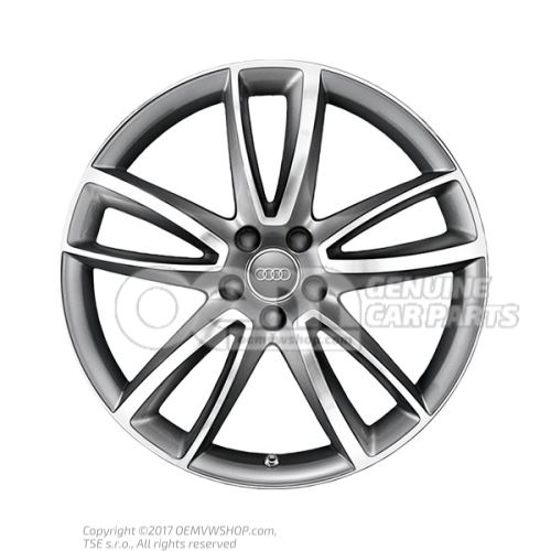 Aluminium rim anthracite