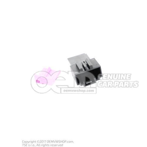 Flat connector housing potential distributor 8E0972714