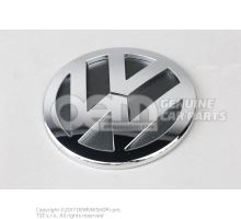 VW emblem bright chrome/anthracite 6Q0853630A ULM