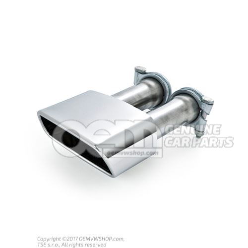 Exhaust tail pipe