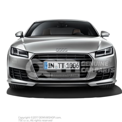 Predný spojler lakovaný Audi TT / TTS Coupe / Roadster 8S