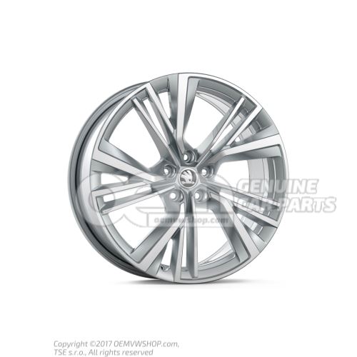 Aluminium rim Diamond silver 5LG071490R 8Z8