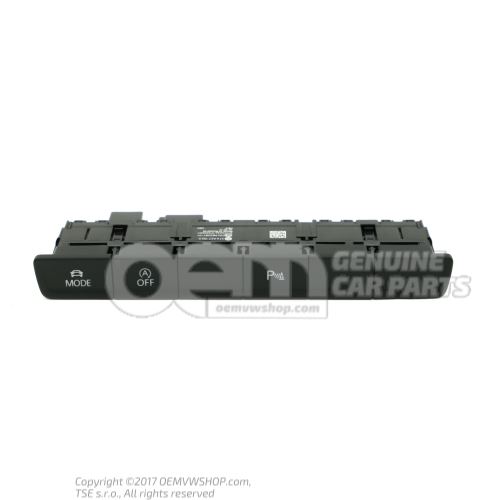 Switch module satin black Volkswagen Touran 5T 5TA927132G 1QB