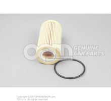 Filter element with gasket 059198405B
