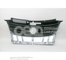 Radiator grille rallye black/high chrome 1Q0853641B YAG
