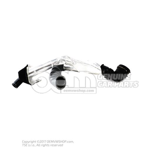 Coolant hose with quick release coupling 5Q0122073AB