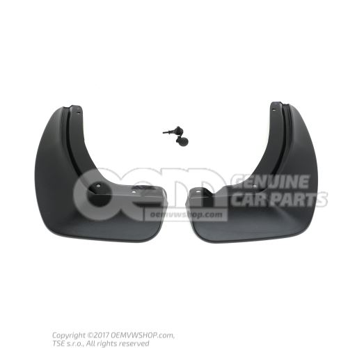 1 set mud flaps (left and right) 57A075101