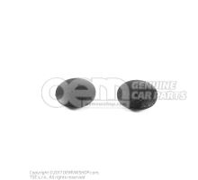 N  9009360101C Bouton-ression noir satine 9,5X4X30
