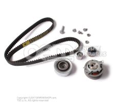 Repair kit for toothed belt with tensioning roller 03L198119F