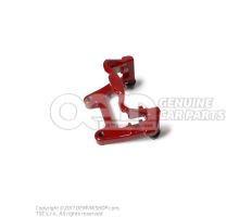 Brake carrier with pad retaining pin 8U0615426A
