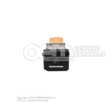 Press button for tyre pressure monitor system soul (black) Audi A3 Saloon/Sportback 8P 8P0927121 5PR