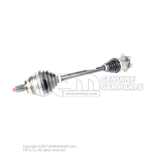 Drive shaft with constant velocity joints 5Q0407272EP