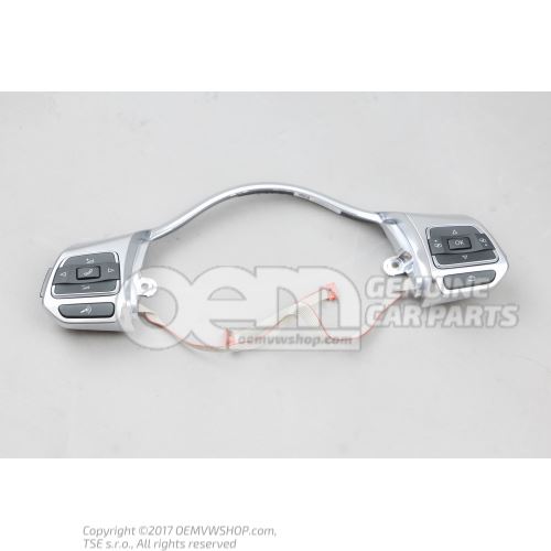 1 set of combi-switches for multifunction steering wheel 5K0998537B