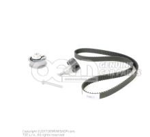 Repair kit for toothed belt with tensioning roller 04E198119A