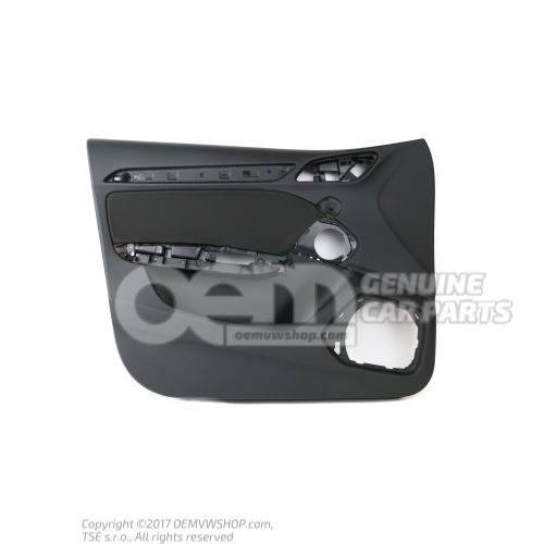 Door panel trim (cloth) soul (black) 8U0867103 WFA