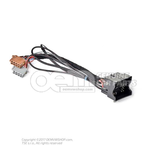 Cablage d'adaptateur p. autoradio Skoda Fabia 3V 5E0051792