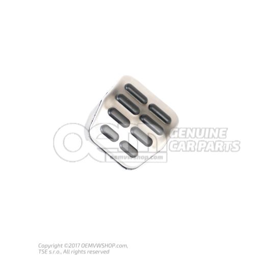 Clutch pedal pad satin black 8N0721174A 01C