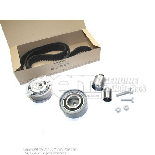 Repair kit for toothed belt 03L198119E