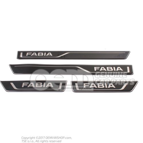 Bande deco. p. bas de caisse Skoda Fabia 3V 6V0071310