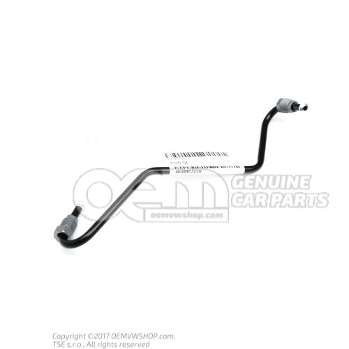 Brake pipe from brake hose to piston housing 4E0611721H