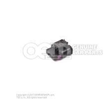Flat contact housing with contact locking mechanism connection piece pressure sender intake manifold 4H0973704