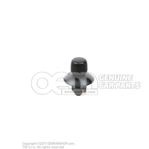 Bouton noir satine 6N0857520 01C