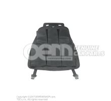 Rear backrest protection with six storage compartments 4L0061609A