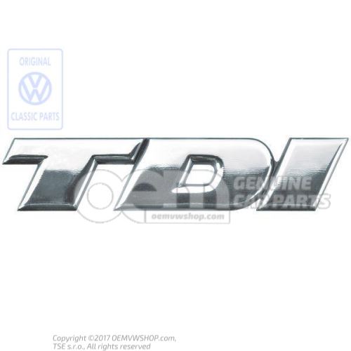 TDI emblem T4
