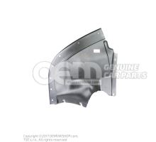 Guard plate for engine Golf 4 R32 right  hand side