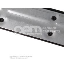 Guide rail for seat satin black 2K0885860 9B9