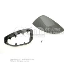 Exterior mirror housing carbon - right hand drive 4K2857507A