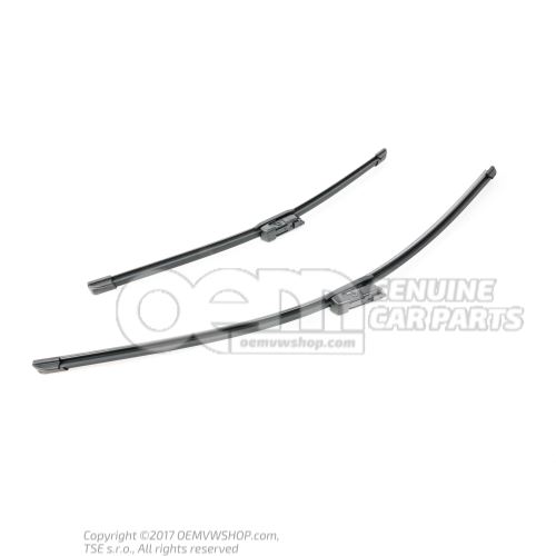 1 set aerodynamic wiper blades - left hand drive 8V1998002A