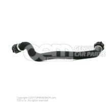 Coolant hose with quick release coupling 8K0121101M