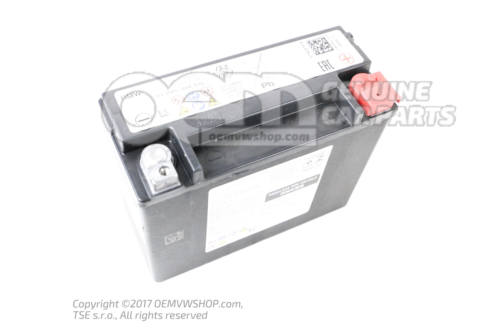 Original BMW AGM-battery 61219321815 | oemVWshop.com