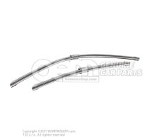 1 set aerodynamic wiper blades (driver and passenger side) - right hand drive 5G2998002