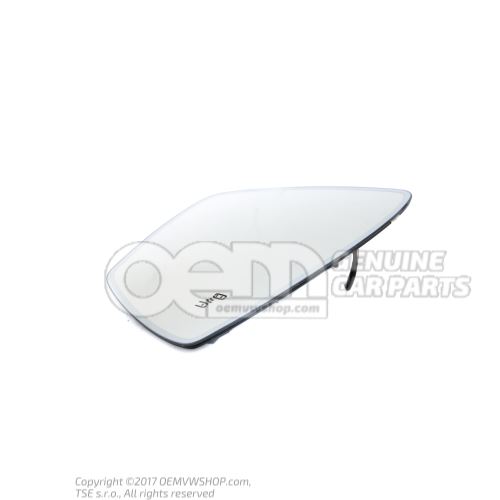 Spiegelglas (konvex) mit Trägerplatte für beheizbare und elektrisch verstellbare Außenspiegel 565857522D