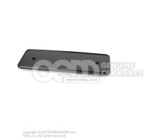 Licence plate holder black-glossy Audi RS6/RS6 plus/Avant Quattro 4G 4G0807285S T94
