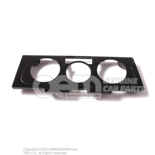Trim for fresh air and heater controls black-glossy 6R1819039D 041