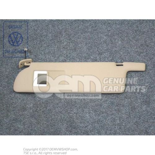 Sun visor with illuminated mirror and cover Volkswagen Campmob. (Typ2/Trasnp./LT) 701070025