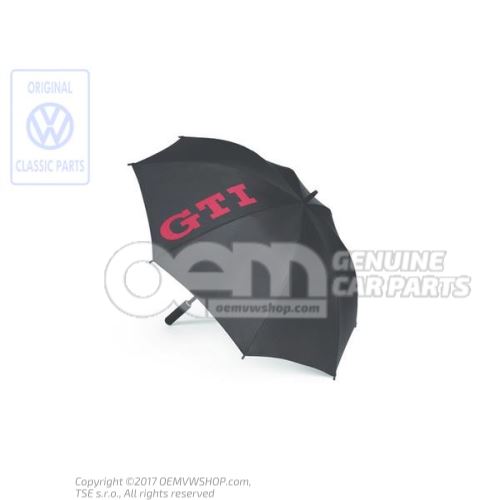雨伞 黑色/红色 Volkswagen Passat 56 4 motion 1KV087602B 6J1