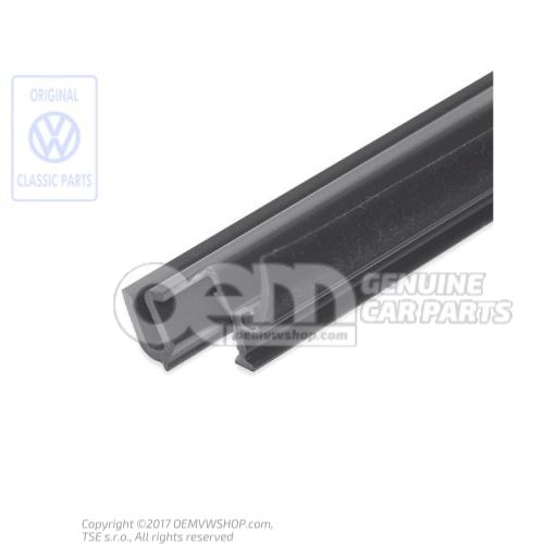 Window aperture seal satin black Volkswagen Corrado 53 535837475 01C