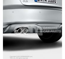 Aerodynamické prídavné diely opatrené základným náterom Audi A3 Sedan / Sportback A3