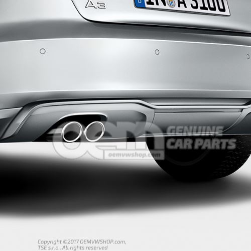 Aerodynamické prídavné diely opatrené základným náterom Audi A3 Sedan / Sportback A3